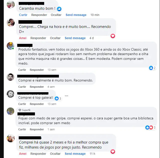 Feedback de comprador 3